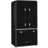 Unique Appliances Classic Retro UGP595LBAC - 36 Inch Freestanding Counter-Depth French Door Refrigerator