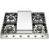 Ilve Nostalgie II Collection UHCP965FNSSG - Nostalgie II 36 inch Built-In Gas Cooktop with Griddle, in Stainless Steel