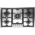 Ilve Panoramagic UHCPMT95SS - Panoramagic 36 inch Built-In Gas Cooktop with 5 Sealed Burners, in Stainless Steel