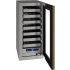 U-Line 5 Class UHWC515IG01A - 15 Inch Built-In Wine Cooler 7 Full Extension Racks