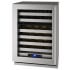 U-Line 5 Class UHWD524SG51A - 24" Dual-Zone Wine Refrigerator with Left Hand Hinge Door Swing