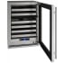 U-Line 5 Class UHWD524SG01A - Six removable, full-extension wine racks