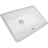 Nantucket Sinks Great Point Collection UM19X11W - 9 Inch X 11 Inch Undermount Ceramic Sink