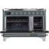 Ilve Majestic II Collection UM12FDNS3BGC - 48 Inch Freestanding Dual Fuel Range in Opened View