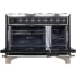 Ilve Majestic II Collection UM12FDNS3MGCLP - 48 Inch Freestanding Dual Fuel Range in Opened View