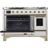 Ilve Majestic II Collection UM12FDNS3WHG - Large Oven Open View