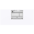 Ilve Majestic II Collection UM12FDQNS3RACLP - 48 Inch Freestanding Dual Fuel Range in Front View