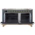 Ilve Majestic II Collection UM15FDNS3BGG - 60 Inch Freestanding Dual Fuel Range in Opened View