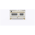 Ilve Majestic II Collection UM15FDNS3RAGLP - 60 Inch Freestanding Dual Fuel Range in Front View