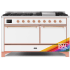 Ilve Majestic II Collection UM15FDQNS3RAP - 60 Inch Freestanding Dual Fuel Range in Front View