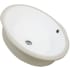 Nantucket Sinks Great Point Collection UM16CW - Vitreous China Bath Undermount Sink