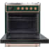 Ilve Majestic II Collection UM30DNE3EGPLP - 30 Inch Freestanding Dual Fuel Range in Opened View