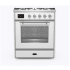 Ilve Majestic II Collection UM30DNE3RACLP - 30 Inch Freestanding Dual Fuel Range in Front View