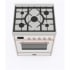 Ilve Majestic II Collection UM30DNE3RAPLP - 30 Inch Freestanding Dual Fuel Range in Top View