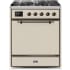 Ilve Majestic II Collection UM30DQNE3AWB - 30 Inch Freestanding Dual Fuel Range in Front View