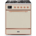 Ilve Majestic II Collection UM30DQNE3AWPLP - 30 Inch Freestanding Dual Fuel Range in Front View