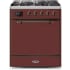 Ilve Majestic II Collection UM30DQNE3BUBLP - 30 Inch Freestanding Dual Fuel Range in Front View