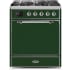 Ilve Majestic II Collection UM30DQNE3EGCLP - 30 Inch Freestanding Dual Fuel Range in Front View