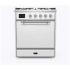 Ilve Majestic II Collection UM30DQNE3RACLP - 30 Inch Freestanding Dual Fuel Range in Front View