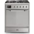 Ilve Majestic II Collection UM30DQNE3SSCLP - 30 Inch Freestanding Dual Fuel Range in Front View