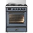 Ilve Majestic III Collection UM30NR3BGC - 30 Inch Freestanding Dual Fuel Range