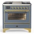 Ilve Majestic III Collection UM36FNR3BGGLP - Majestic III 36 inch Dual Fuel Range