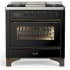 Ilve Majestic III Collection UM36FNR3BKBLP - Majestic III 36 inch Dual Fuel Range
