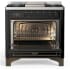 Ilve Majestic III Collection UM36FNR3BKBLP - Majestic III 36 inch Dual Fuel Range