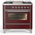 Ilve Majestic III Collection UM36FNR3BUCLP - Majestic III 36 inch Dual Fuel Range