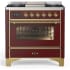 Ilve Majestic III Collection UM36FNR3BUG - Majestic III 36 inch Dual Fuel Range