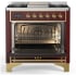 Ilve Majestic III Collection UM36FNR3BUGLP - Majestic III 36 inch Dual Fuel Range