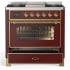 Ilve Majestic III Collection UM36FNR3BUGLP - Majestic III 36 inch Dual Fuel Range