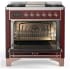 Ilve Majestic III Collection UM36FNR3BUPLP - Majestic III 36 inch Dual Fuel Range