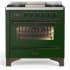 Ilve Majestic III Collection UM36FNR3EGBLP - Majestic III 36 inch Dual Fuel Range