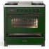 Ilve Majestic III Collection UM36FNR3EGBLP - Majestic III 36 inch Dual Fuel Range