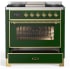 Ilve Majestic III Collection UM36FNR3EGGLP - Majestic III 36 inch Dual Fuel Range