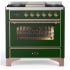 Ilve Majestic III Collection UM36FNR3EGPLP - Majestic III 36 inch Dual Fuel Range