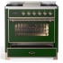 Ilve Majestic III Collection UM36FNR3EGPLP - Majestic III 36 inch Dual Fuel Range