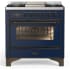 Ilve Majestic III Collection UM36FNR3MBBLP - Majestic III 36 inch Dual Fuel Range