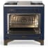 Ilve Majestic III Collection UM36FNR3MBBLP - Majestic III 36 inch Dual Fuel Range