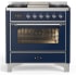 Ilve Majestic III Collection UM36FNR3MBC - Majestic III 36 inch Dual Fuel Range