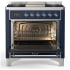 Ilve Majestic III Collection UM36FNR3MBC - Majestic III 36 inch Dual Fuel Range