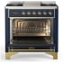 Ilve Majestic III Collection UM36FNR3MBG - Majestic III 36 inch Dual Fuel Range