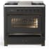 Ilve Majestic III Collection UM36FNR3MGB - Majestic III 36 inch Dual Fuel Range