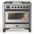 Ilve Majestic III Collection UM36FNR3SSB - Majestic III 36 inch Dual Fuel Range