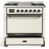 Ilve Majestic III Collection UM36FQNR3AWB - Majestic III 36 inch Dual Fuel Range