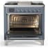 Ilve Majestic III Collection UM36FQNR3BGC - Majestic III 36 inch Dual Fuel Range