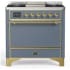 Ilve Majestic III Collection UM36FQNR3BGG - Majestic III 36 inch Dual Fuel Range