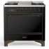 Ilve Majestic III Collection UM36FQNR3BKBLP - Majestic III 36 inch Dual Fuel Range