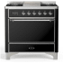 Ilve Majestic III Collection UM36FQNR3BKCLP - Majestic III 36 inch Dual Fuel Range